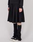 JERSEY MIDI WARMER SKIRT_BLACK