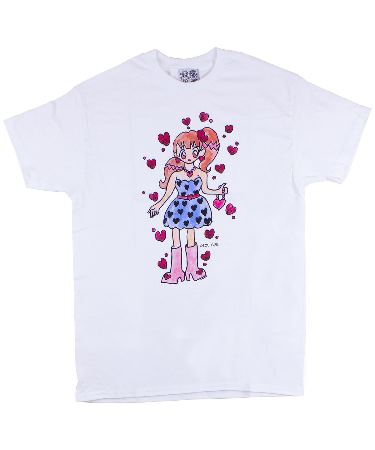 소울푸시캣(SOULPUSSSYCAT) SOULGIRL® T-shirts No.6 (white)