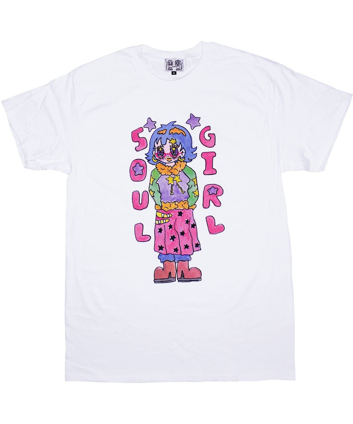 소울푸시캣(SOULPUSSSYCAT) SOULGIRL® T-shirts No.12 (white)