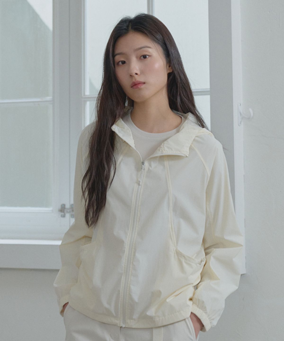 네파(NEPA) 7M40663 여성 컴포 쿨 후디 자켓