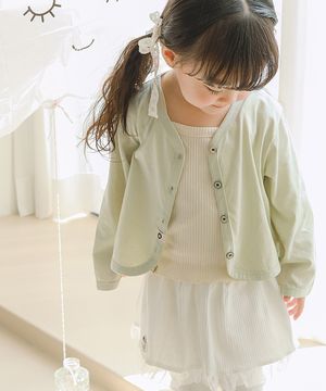 쪼꼬미의 봄, 여름날의 가디건 - 아기 베이직 가디건