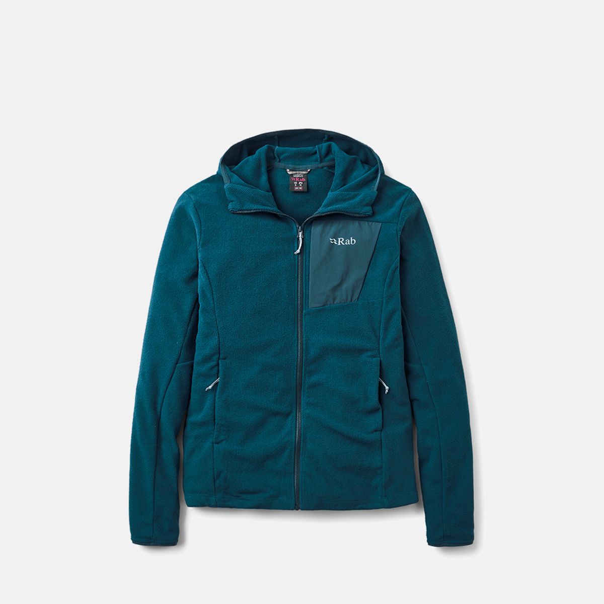 랩(RAB) 텍톤 후디(여) Tempest Blue