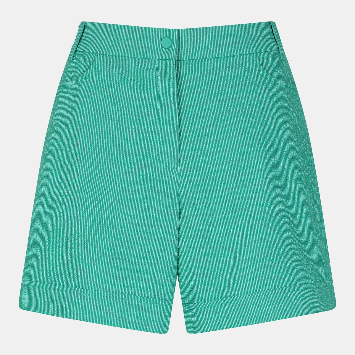 테일러메이드 어패럴(TAYLORMADE APPAREL) 26SS 여성 핀스트라이프 반바지 TP6-63HG82-804