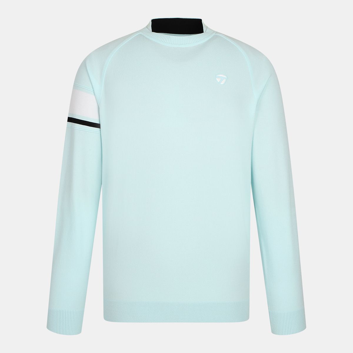 테일러메이드 어패럴(TAYLORMADE APPAREL) 26SS 남성 소매 배색 니트 TS6-12HG23-830