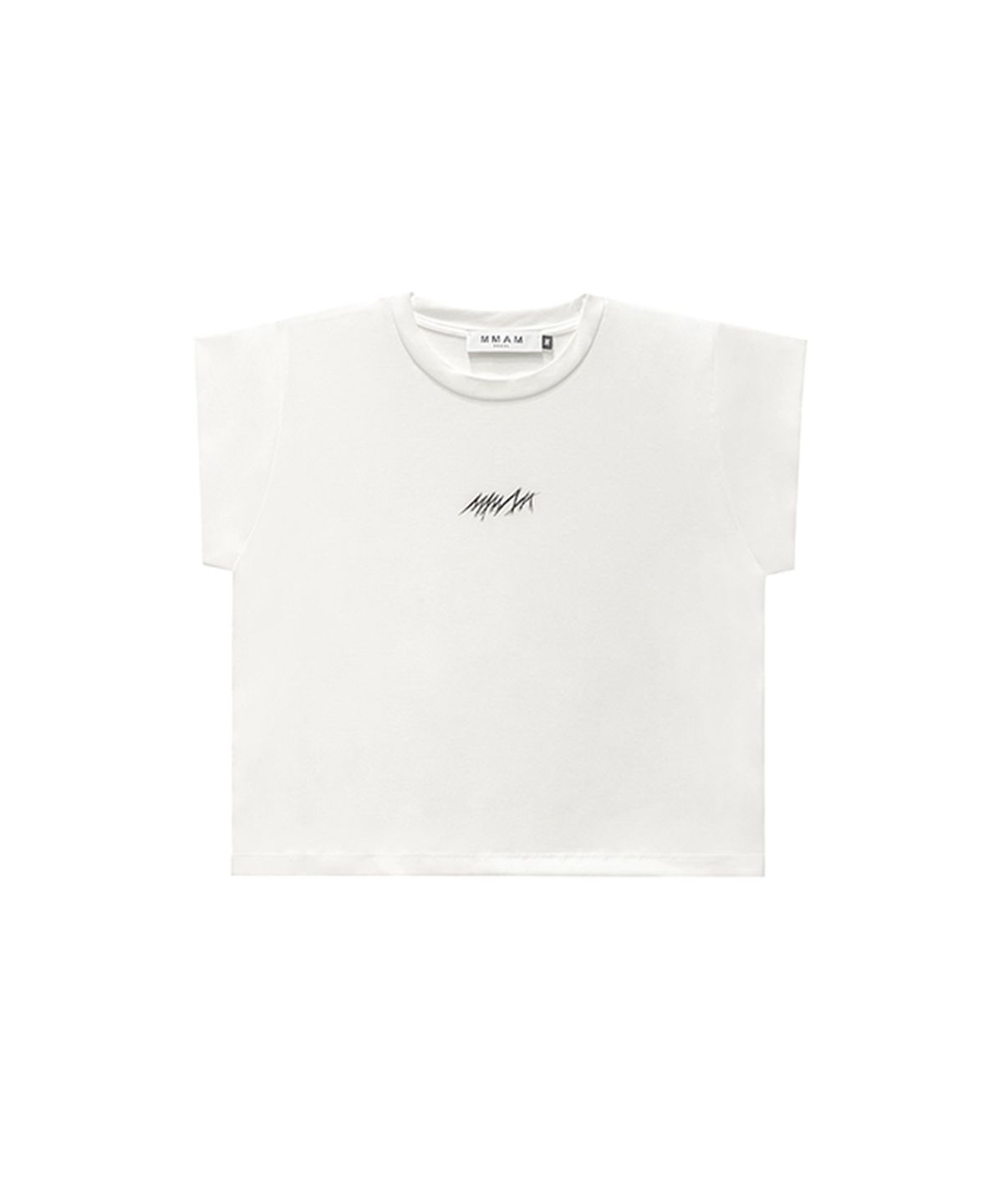 므아므(MMAM) Logo basic slim t-shirt