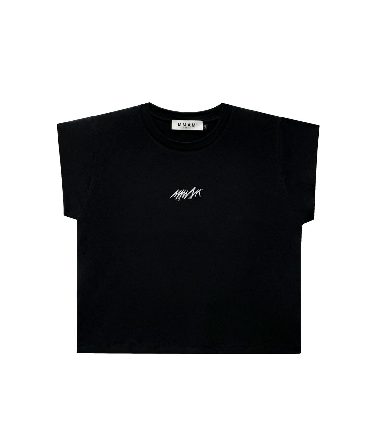 므아므(MMAM) Logo basic slim t-shirt