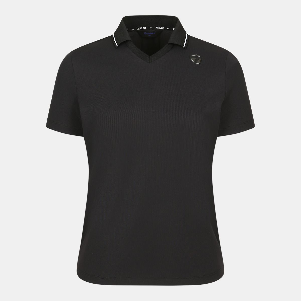 테일러메이드 어패럴(TAYLORMADE APPAREL) 26SS 여성 변형 카라 반팔 티셔츠 T8031T66142-199