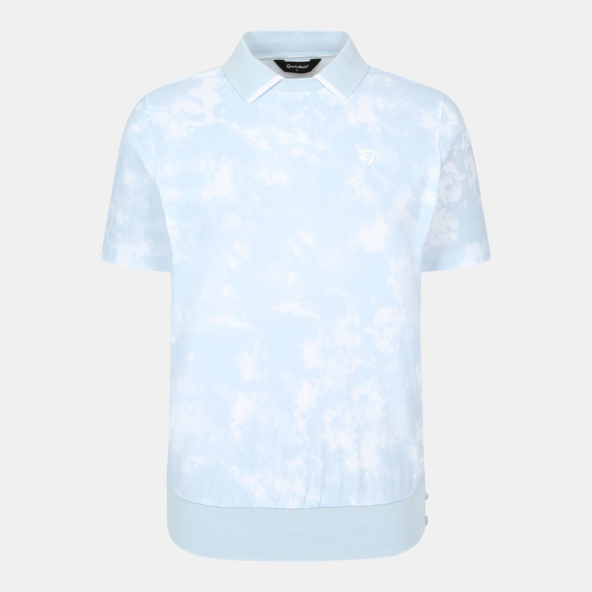테일러메이드 어패럴(TAYLORMADE APPAREL) 26SS 여성 패턴 요꼬 카라 반팔 티셔츠 TT6-62HG49-940