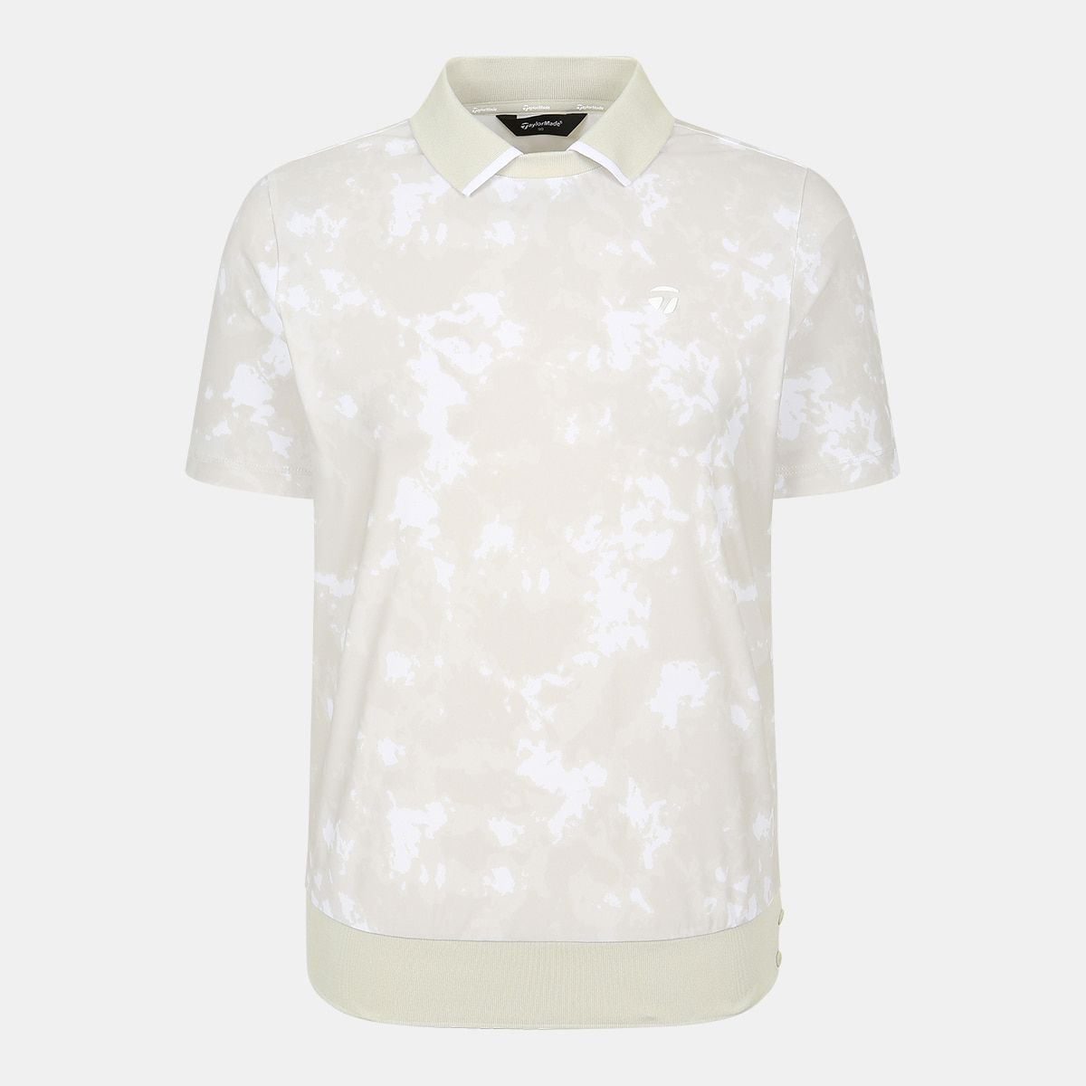 테일러메이드 어패럴(TAYLORMADE APPAREL) 26SS 여성 패턴 요꼬 카라 반팔 티셔츠 TT6-62HG49-509