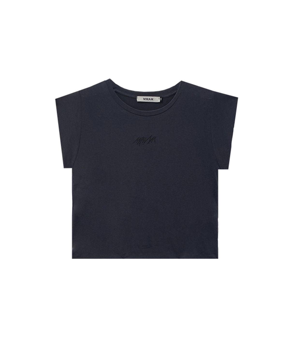 므아므(MMAM) Logo basic slim t-shirt