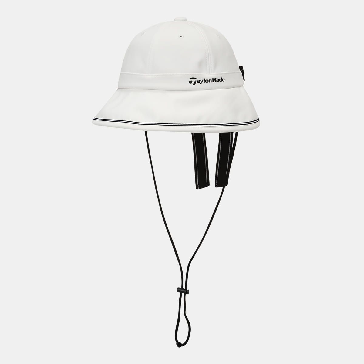 테일러메이드 어패럴(TAYLORMADE APPAREL) 26SS 여성 라인 배색 리본 육쪽 버킷햇 TH6-56HG25-100
