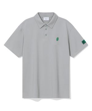 그린라벨 컴포트핏 피케 폴로셔츠(라이트 그레이)