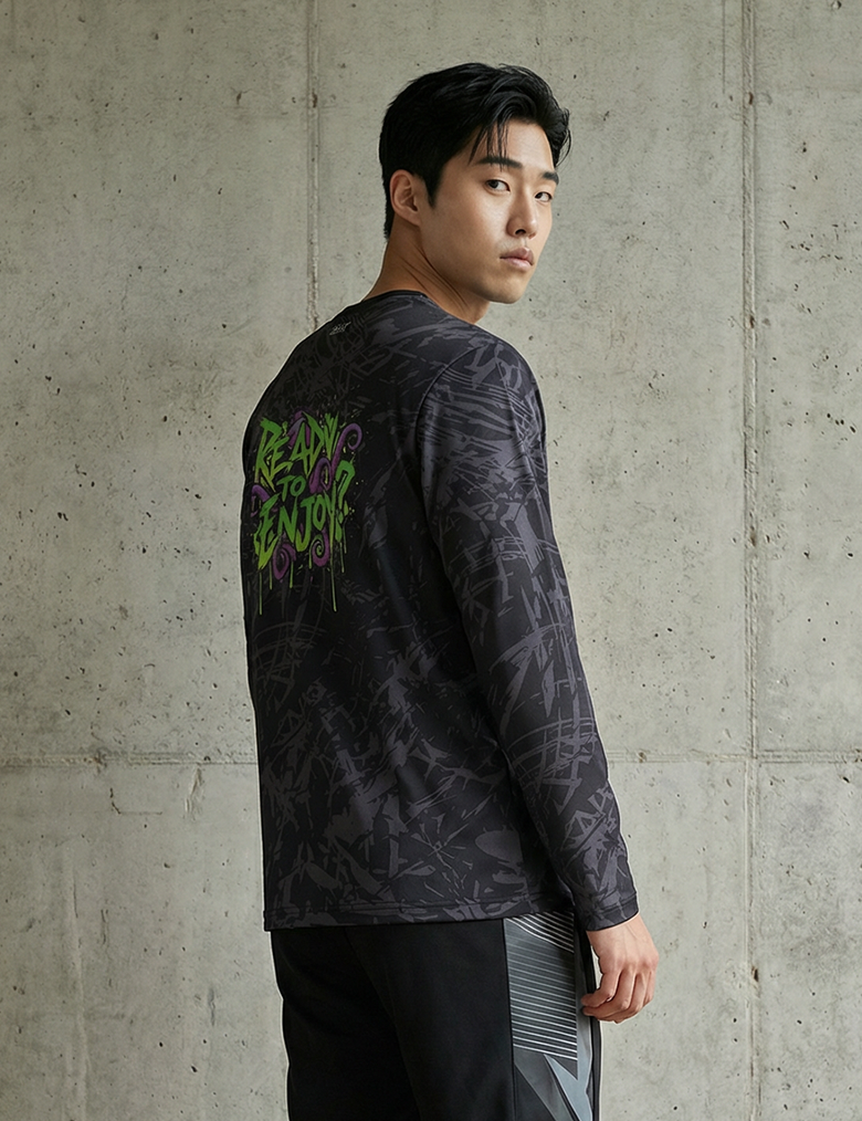 기능성 라운드 긴팔 RDT-024