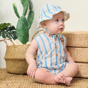 STRIPE 민소매 우주복 (45313-601-08)