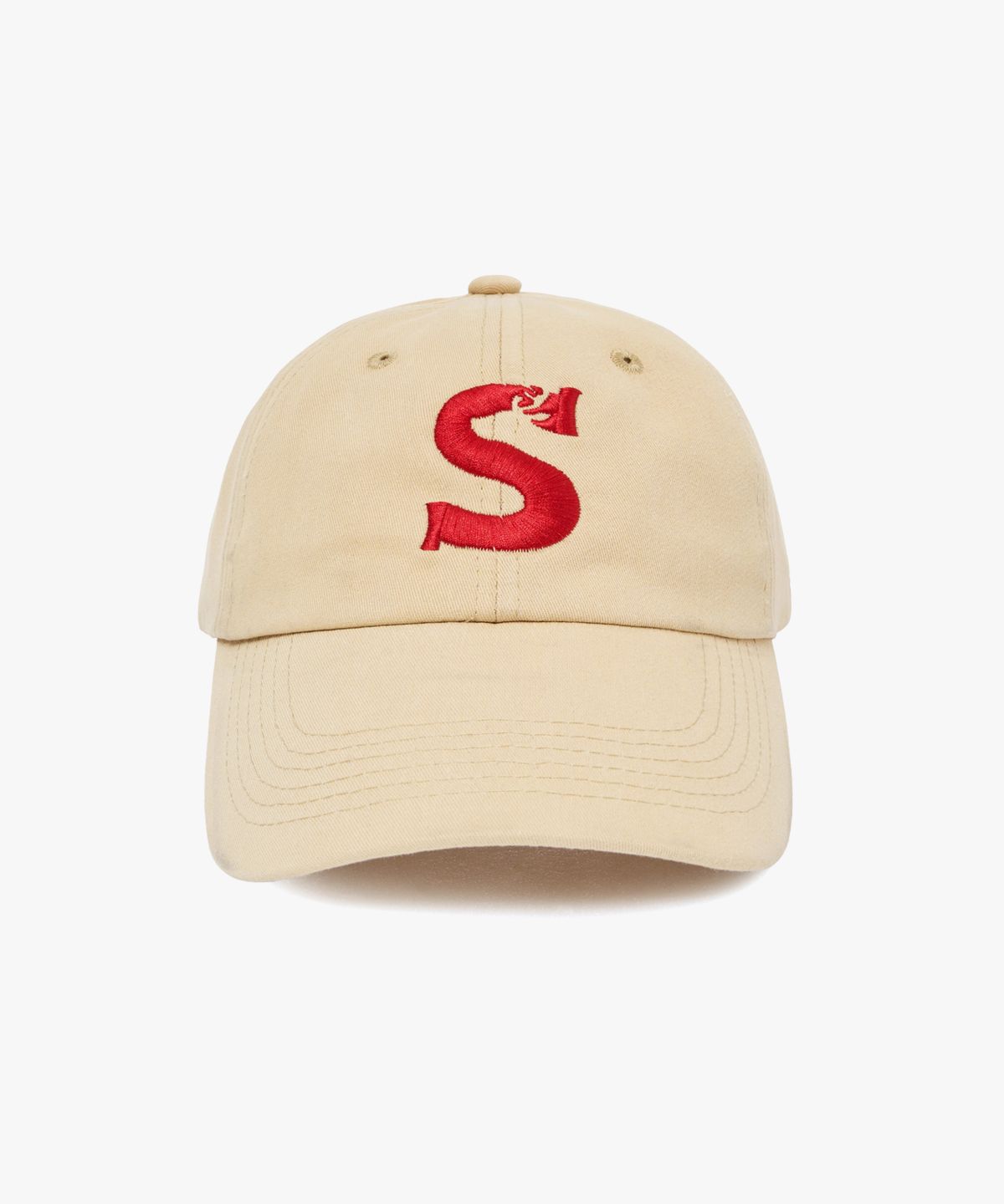 디어틴트산타(DEAR TINT SANTA) Rudolph S Logo Cap_beige