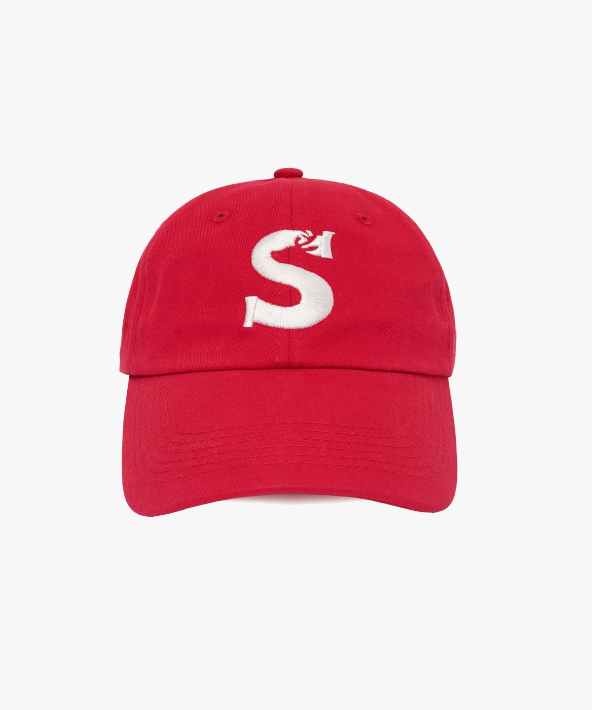 디어틴트산타(DEAR TINT SANTA) Rudolph S Logo Cap_red