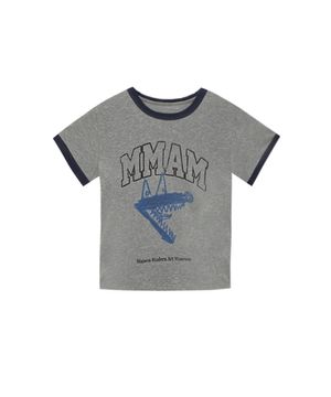 Pink logo printing t-shirt