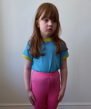 5097. 피크닉 티셔츠 _ 레몬 블루