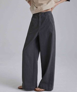 도브 피그먼트 와이드 팬츠