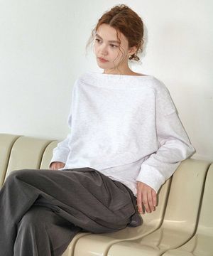 웨이츠 보트넥 맨투맨