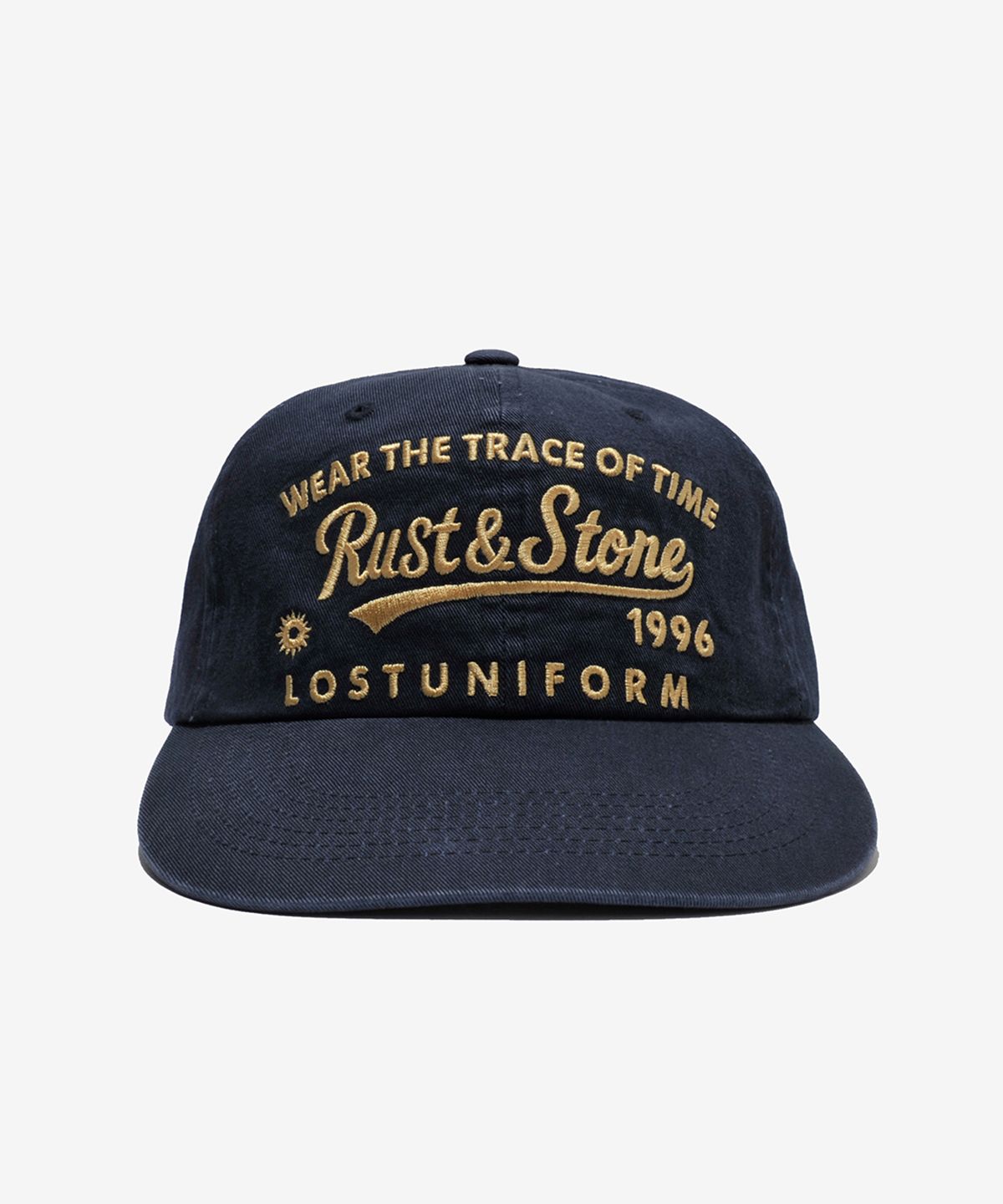 러스트앤스톤(RUSTANDSTONE) 타임 트레이스 볼캡 네이비_Time Trace Ball Cap Navy