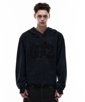 Op. 07 MICHAEL HOODIE WASHED BLACK