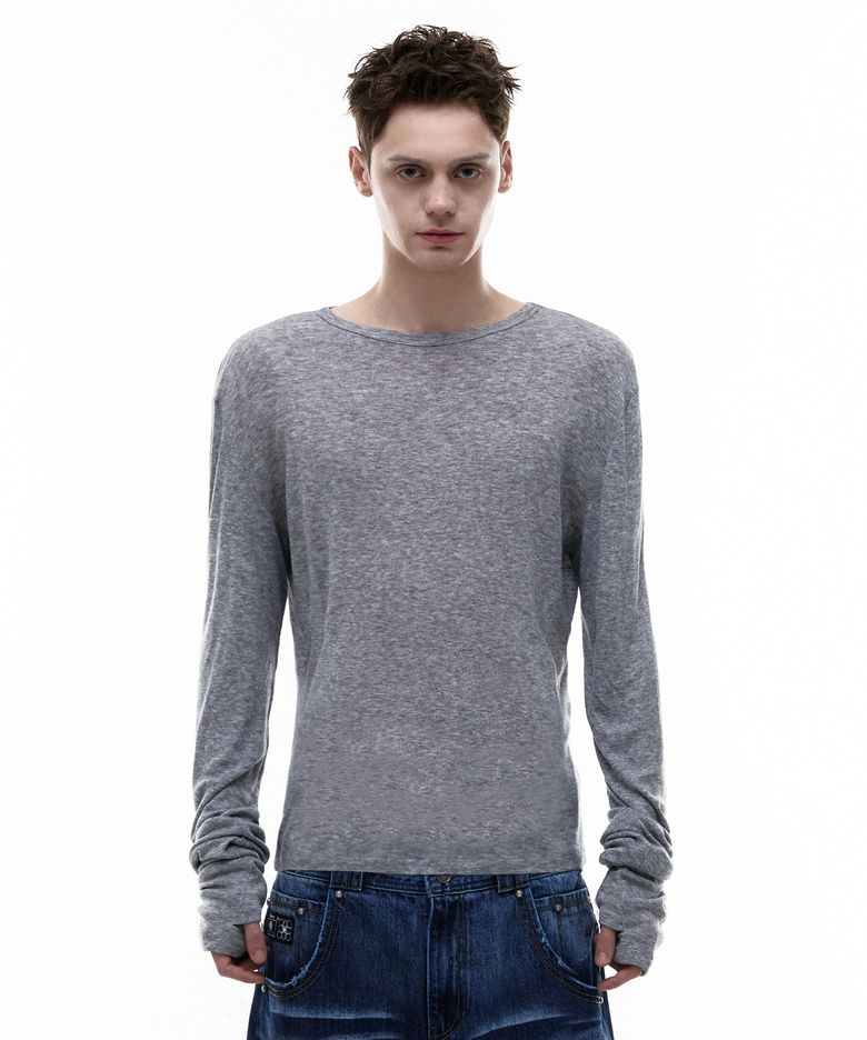 Op. 07 VEIL LONG SLEEVE GREY
