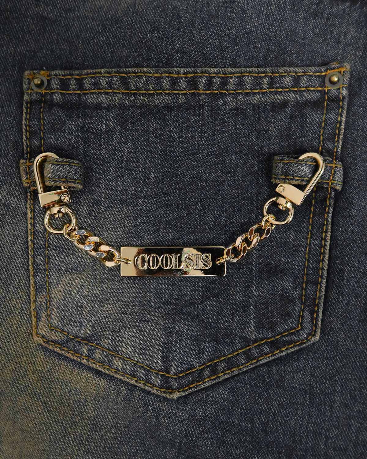 쿨시스(COOLSIS) CS CHAIN BOOTY RING-GOLD