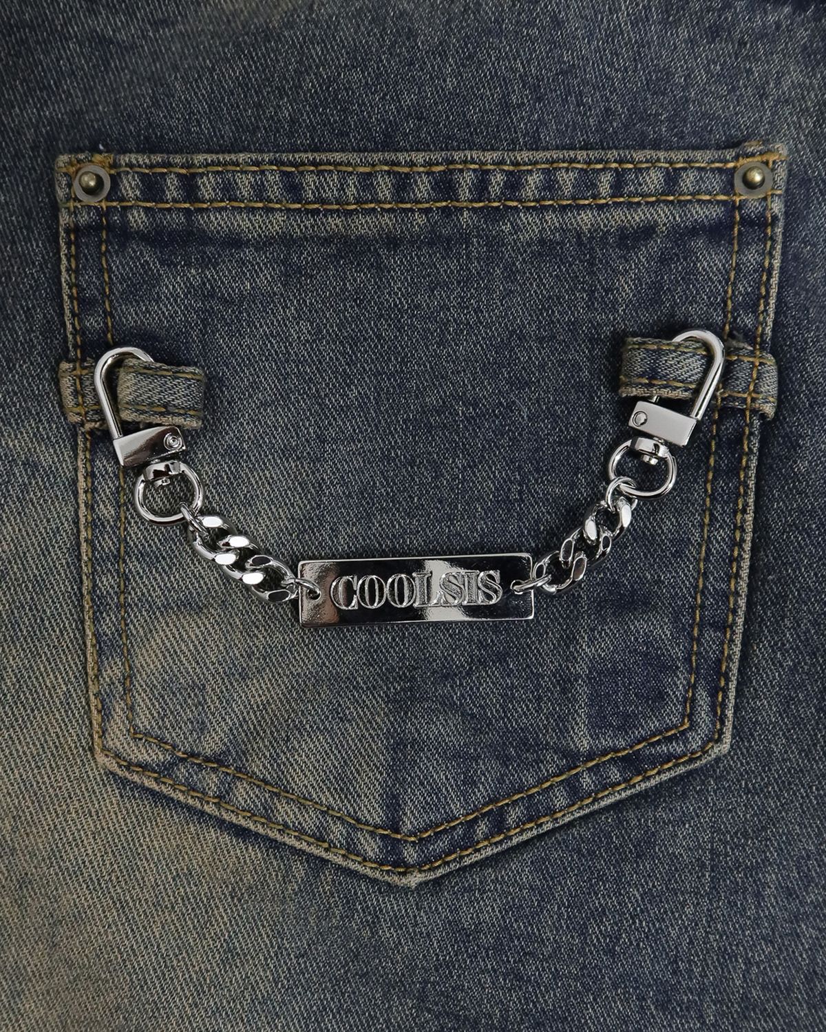 쿨시스(COOLSIS) CS CHAIN BOOTY RING-SILVER