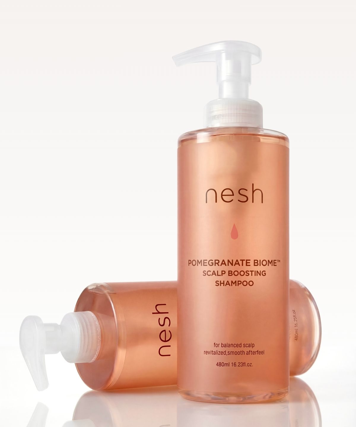 네쉬(NESH) [2종세트] 석류 바이옴 스칼프 부스팅 샴푸 480ml x 2개