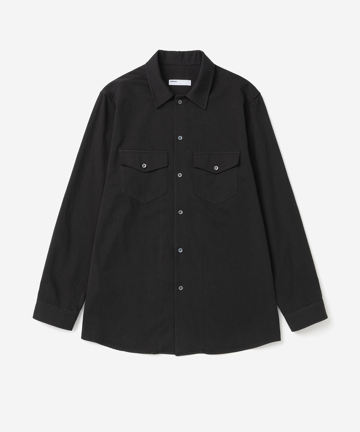 애드슬로우(ADDSLOW) Two Pocket Shirt (Black)