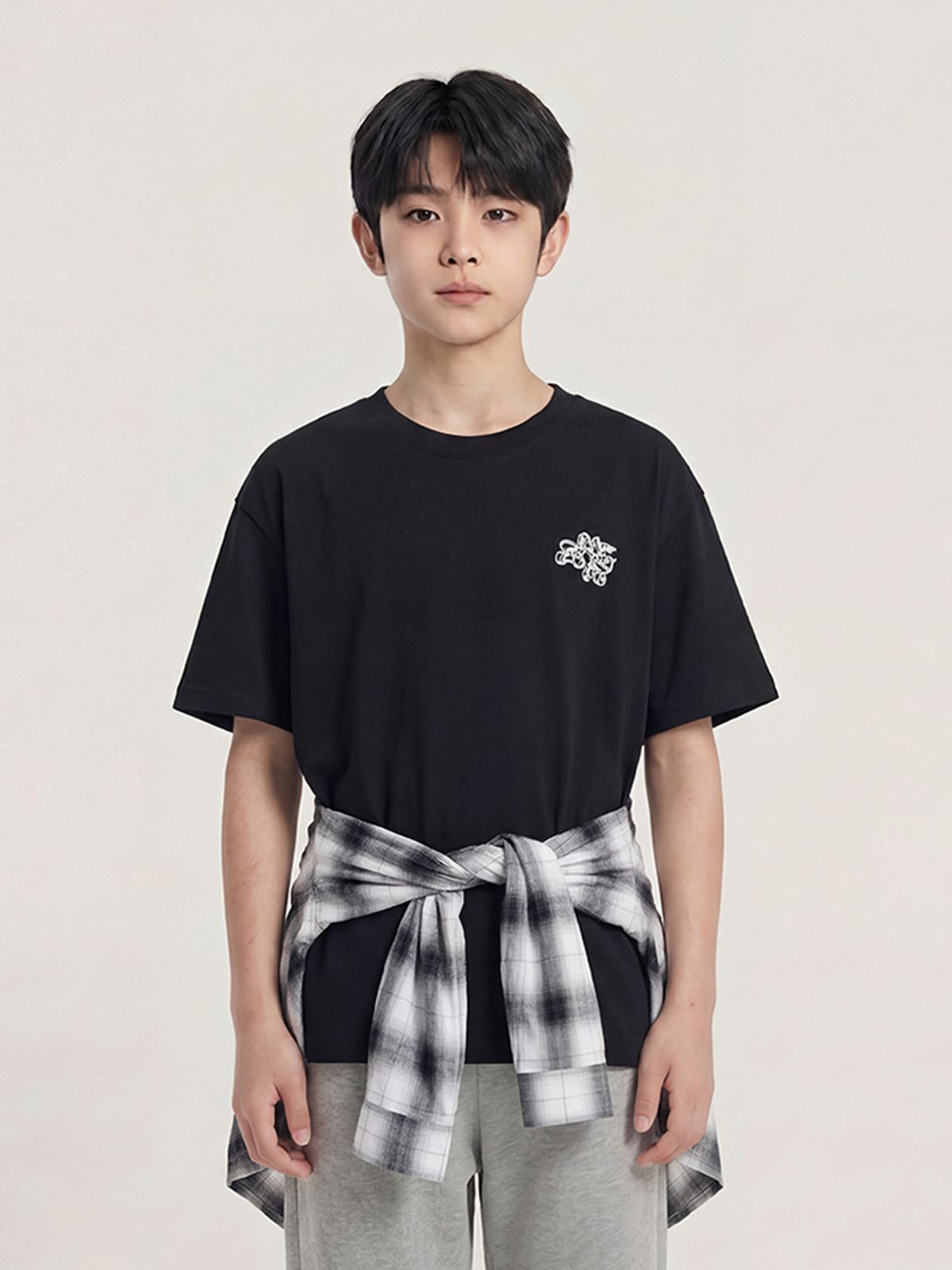 행텐 틴즈(HANGTEN TEENS) 틴즈 백 베니 반팔 티셔츠_100(14570-031-403-31)