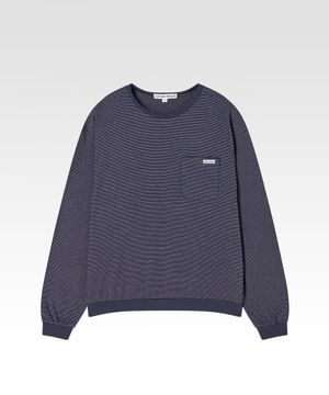 에덴 플러스 롱 슬리브 티셔츠 네이비