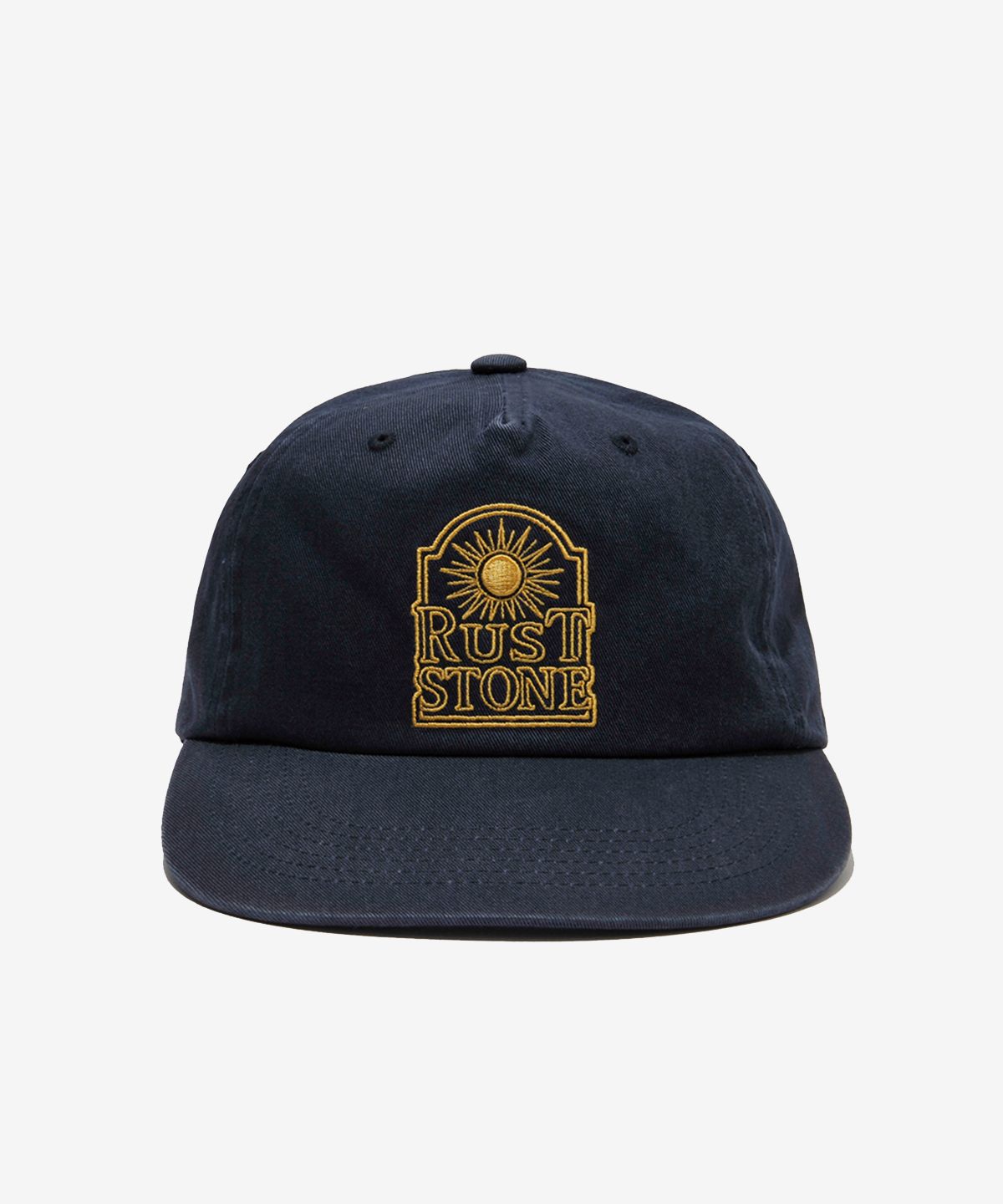 러스트앤스톤(RUSTANDSTONE) 썬 엠블럼 볼캡 네이비_Sun Emblem Ball Cap Navy