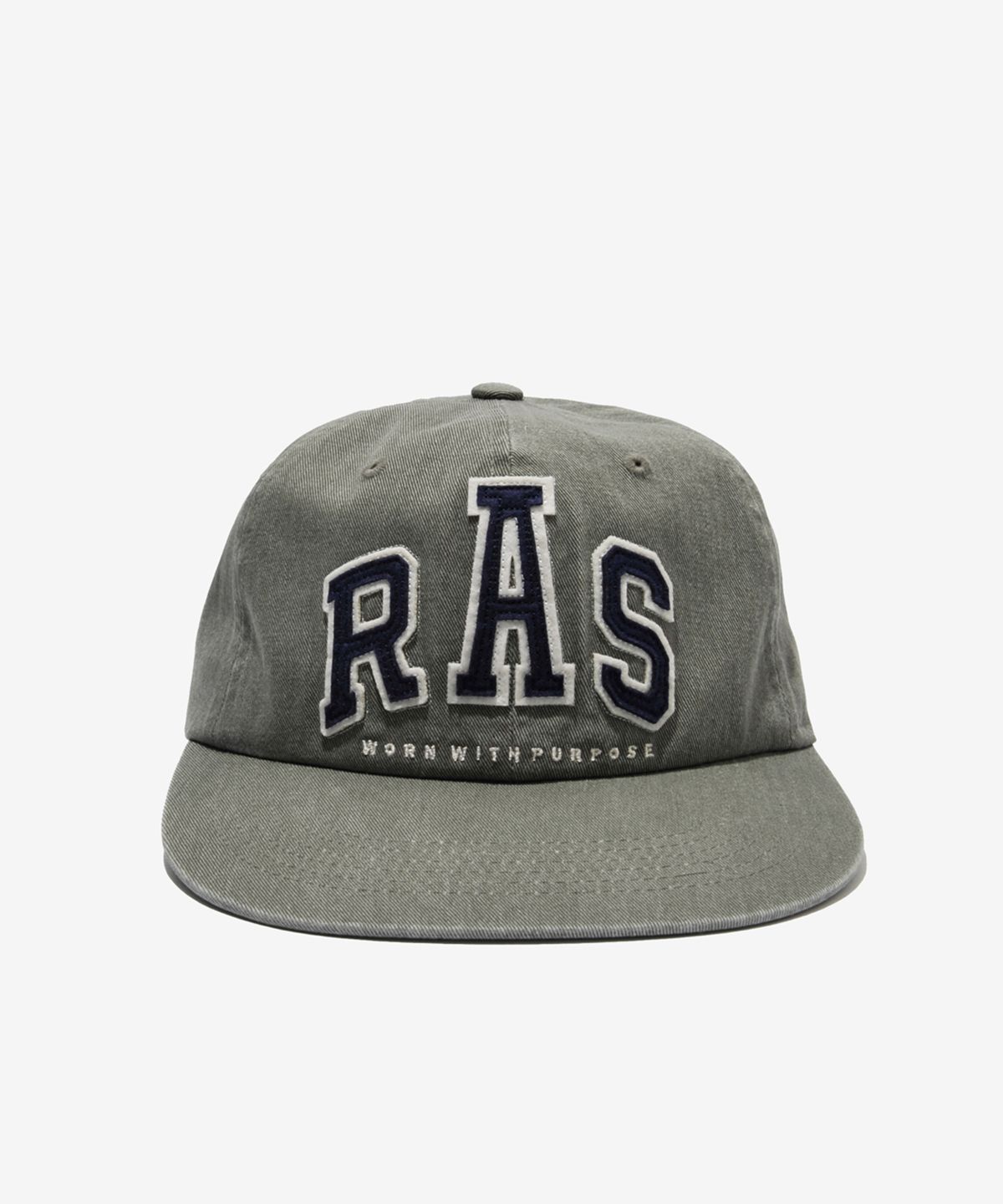 러스트앤스톤(RUSTANDSTONE) 펠트 볼캡 카키_Felt Paper Ball Cap Khaki