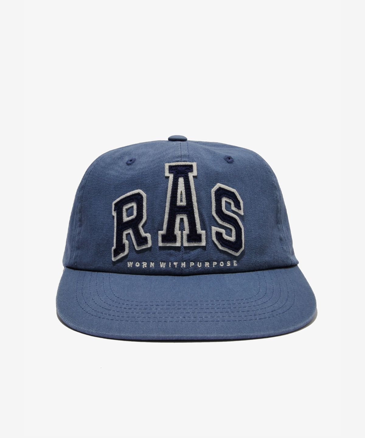 러스트앤스톤(RUSTANDSTONE) 펠트 볼캡 블루_Felt Paper Ball Cap Blue