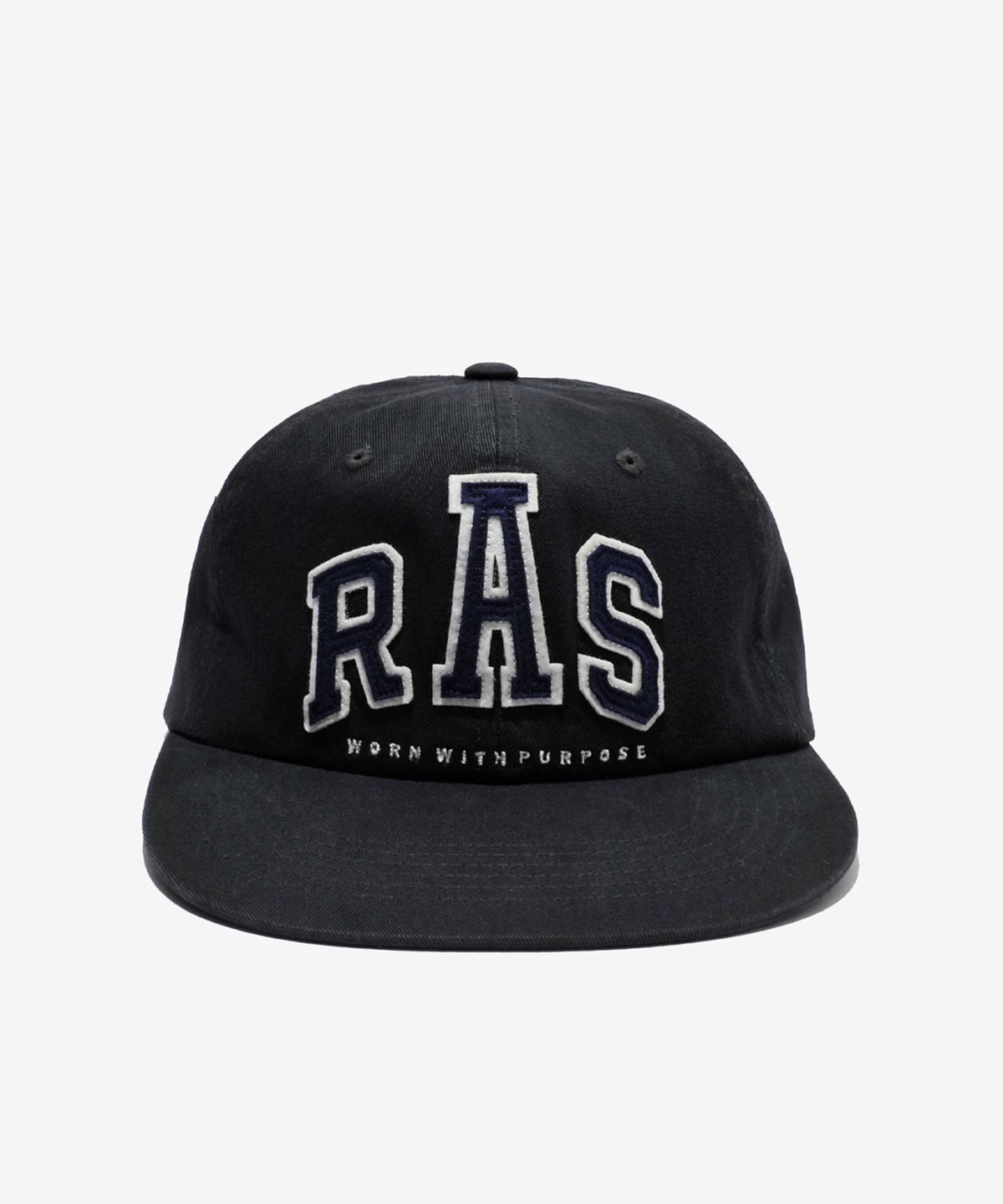 러스트앤스톤(RUSTANDSTONE) 펠트 볼캡 블랙_Felt Paper Ball Cap Black