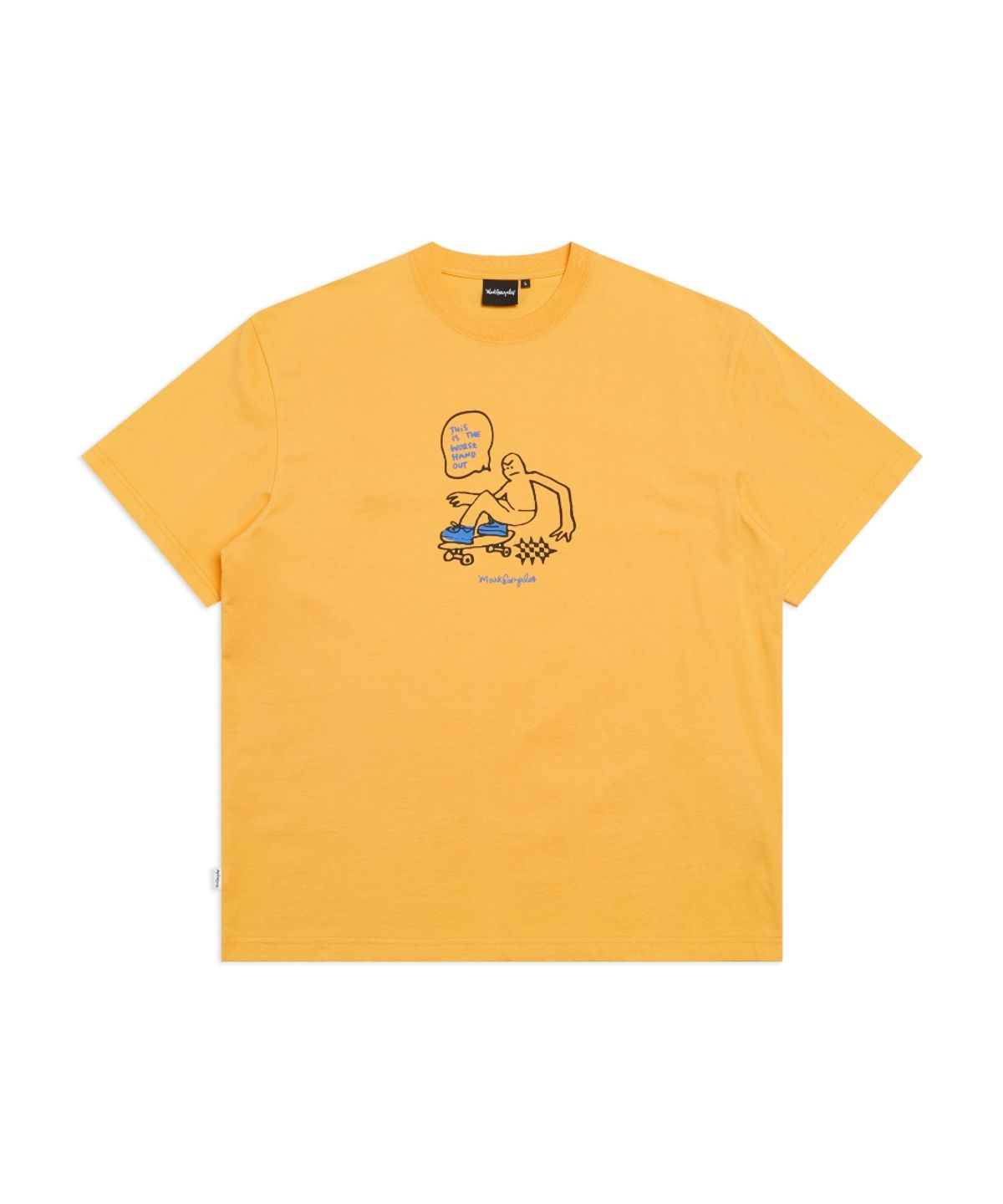 마크곤잘레스(MARK GONZALES) OG 스케이트보더 반팔 티셔츠 - VINTAGE ORANGE
