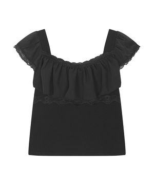 PRINCESS BLOUSE BLACK