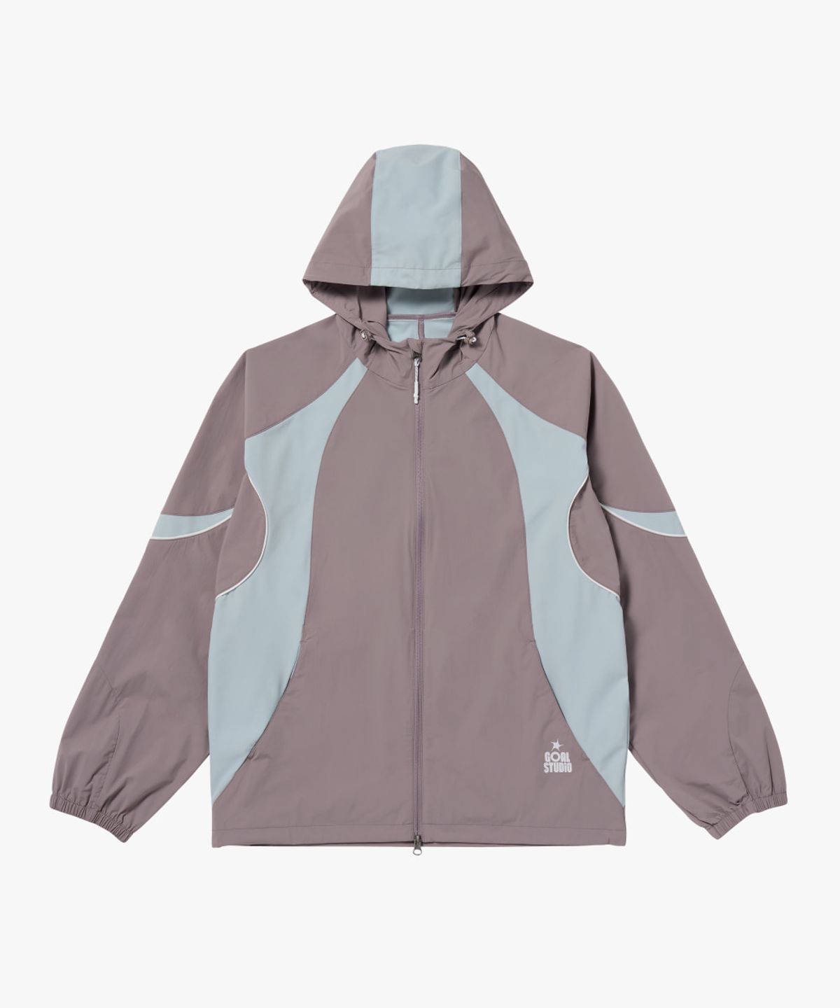 골스튜디오(GOALSTUDIO) MS COLOR-BLOCK JACKET-BROWN