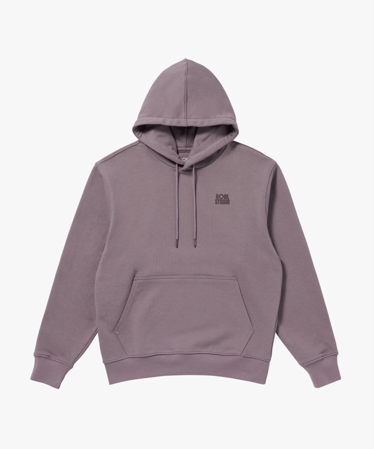 골스튜디오(GOALSTUDIO) PAINT LOGO HOODIE-BROWN