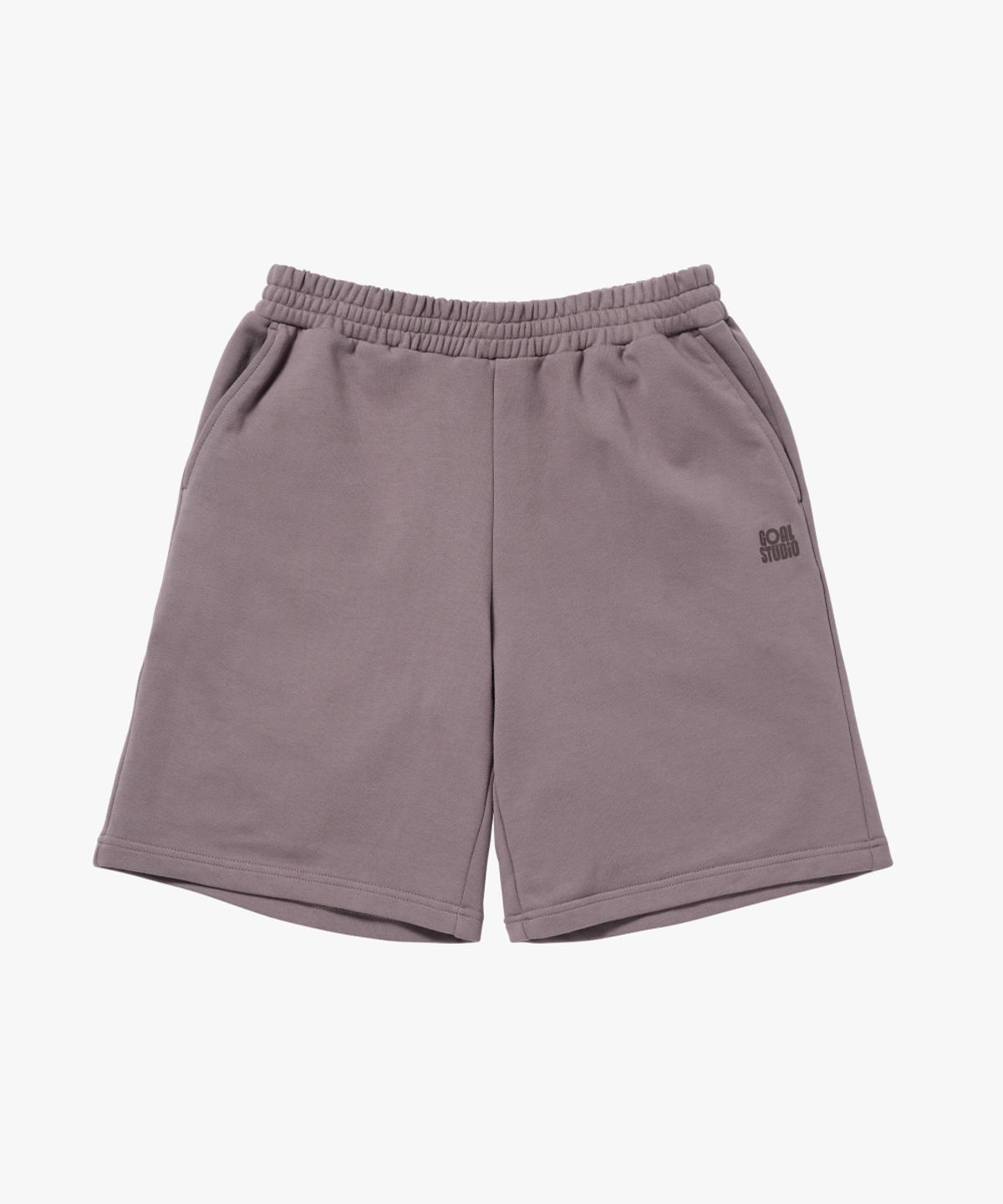 골스튜디오(GOALSTUDIO) SWEAT JERSEY SHORTS-BROWN