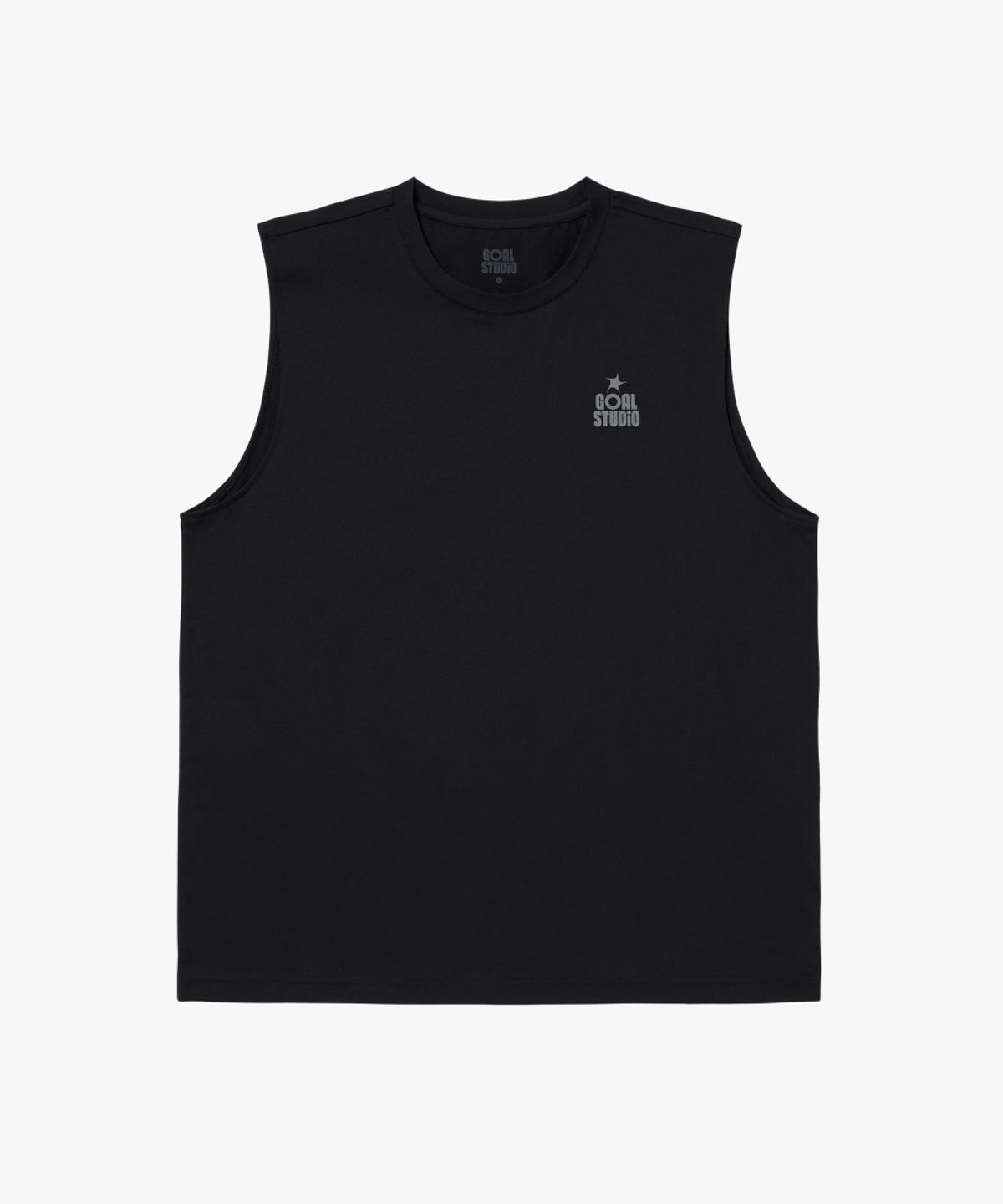 골스튜디오(GOALSTUDIO) MS ESSENTIAL AIRDRY SLEEVELESS-BLACK