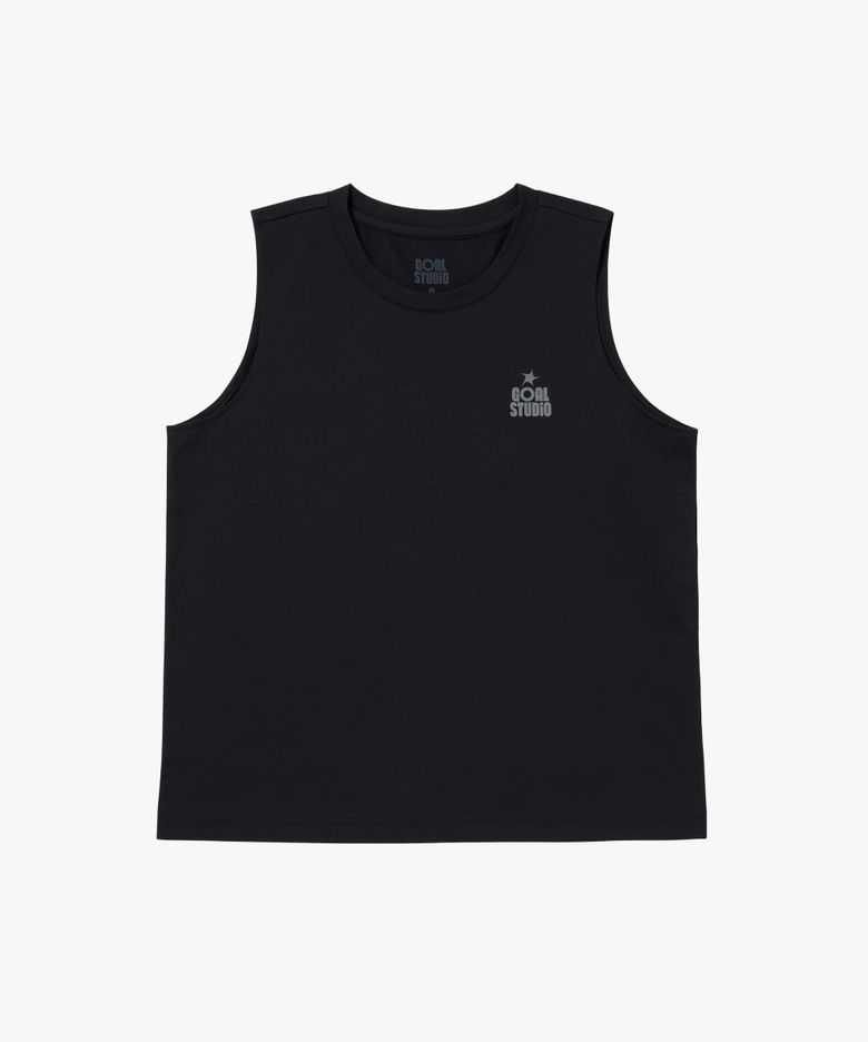 WS ESSENTIAL AIRDRY SLEEVELESS-BLACK