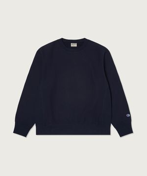 리버스위브 루즈핏 스웨트셔츠 Navy