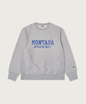 리버스위브 루즈핏 컬리지 스웨트셔츠 Light Grey