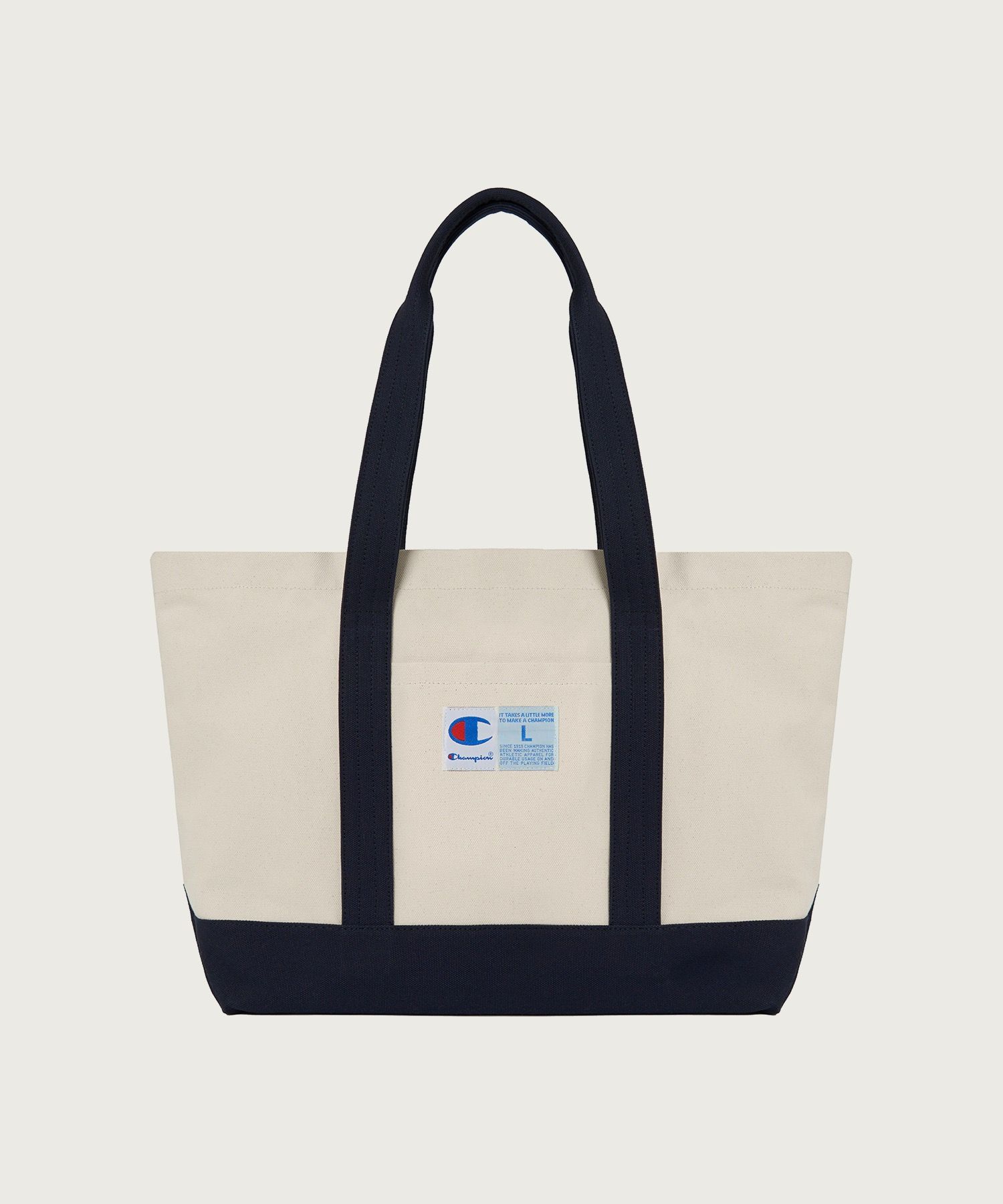 Oxford two tone tote bag BLACK source detail 72