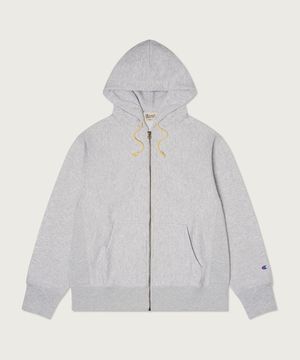 리버스위브 루즈핏 후드 집업 Light Grey