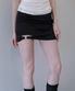 Contour Strap Mini Skirt (Black)