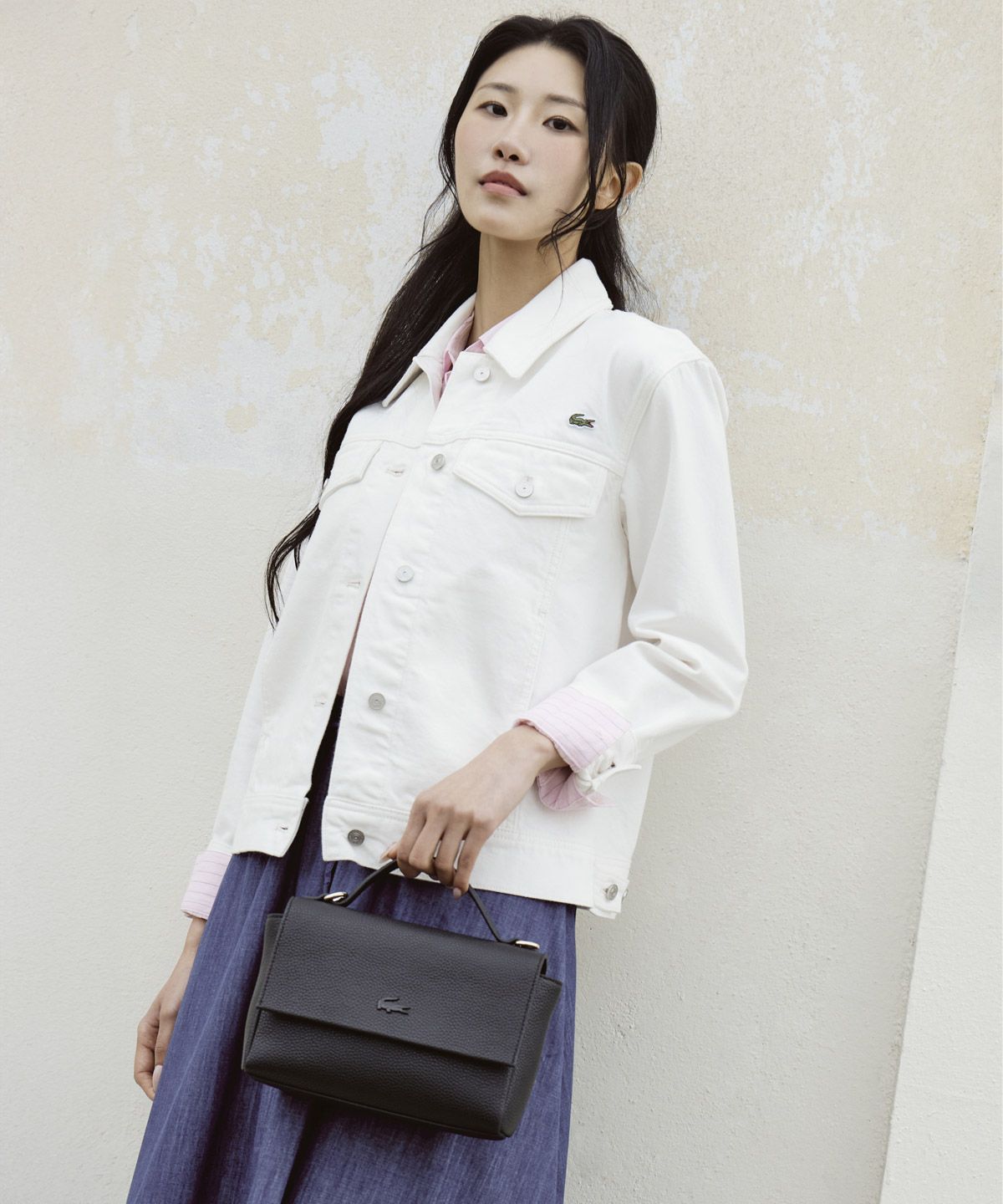 라코스테(LACOSTE) 여성 마이 라코스테 플랩 스몰 크로스백 NF5376K56G 000